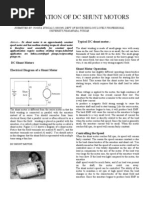 Download Application of Dc Shunt Motors1 by Matthew Freeman SN23885012 doc pdf