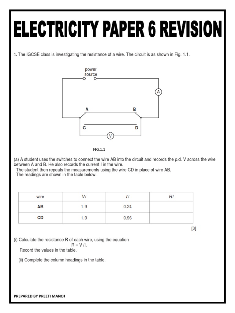 Electric circuit consists of picture