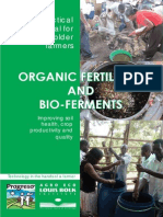 Organic Fertilizers and Bio-Ferments for Your Garden