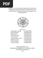 Download Laporan Penelitian Pemetaan Air Tanah Di Kelurahan Tanjung Bangka Barat by Angela Belladova SN238856651 doc pdf