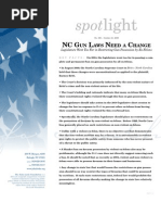 Download NC Gun Laws Need a Change Legislature Went Too Far in Restricting Gun Possession by Ex-Felons by John Locke Foundation SN23885722 doc pdf