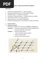 Crystal Lattice