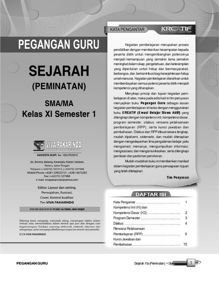 View Kunci Jawaban Sejarah Kelas Xi Kurikulum 2013 Semester 2 Background