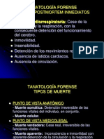 3. Tanatología forense