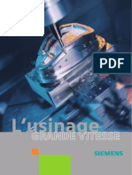 Brochure Usinage Grande Vitesse