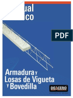 Armadura Vigueta y Bovedilla Manual Técnico DEACERO