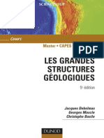 Debelmas Jacques - Mascle Georges - Basile Christophe - Les Grandes Structures Géologiques