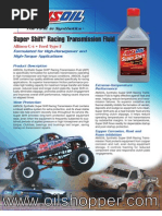 Download Racing Transmission Fluid - wwwoilshoppercom by Bruce Wappman SN2388966 doc pdf