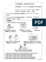 Pronombres Personales