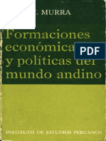 Murra, John - 1975 - Formaciones Economicas y Politicas Del Mundo Andino