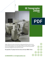 GE Senographe 2000D: Keeping Mammography in Focus