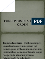 Conceptos de Segundo Orden