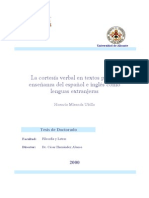 La Cortesia Verbal en Textos para La Ensenanza Del Espanol e Ingles Como Lenguas Extranjeras 0 PDF