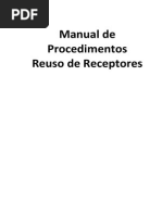 Manual de Procedimentos Reuso de Receptores Claro
