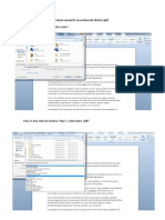 Como Convertir Un Archivo de Word a PDF