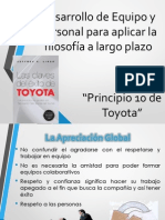 Principio 10 de Toyota