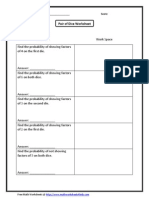 Pair Dice Factors