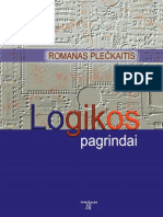 R. Plečkaitis - Logikos Pagrindai, 2009