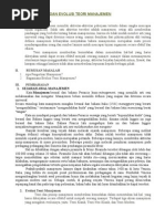 Download PENGERTIAN DAN EVOLUSI TEORI MANAJEMENdoc by Hendra Saputra SN238945541 doc pdf