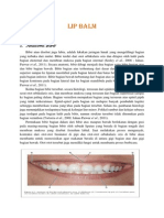 LIP BALM UNTUK BIBIR KERING DAN PECAH