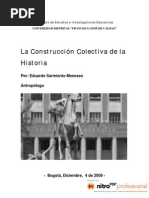 La Construcci├│n Colectiva de la Historia Original