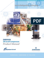 EMERSON ZB Scroll Compressor Product Manual