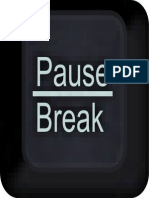  Pause Break Win Black