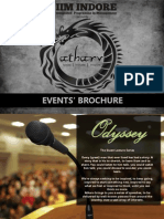 Events Brochure
