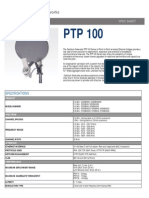 Cambium Networks PTP 100 Specification