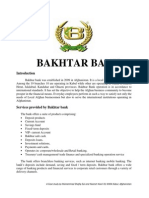 Bakhtar Bank Case Study