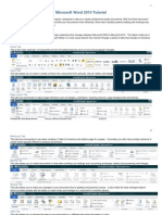 MS Word 2010 Tutorial