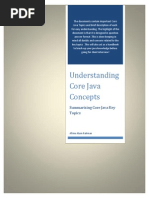 Understanding Core Java Concepts