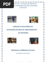 ANÁLISE DE RELATÓRIOS DE