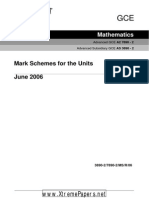 2006 June - Maths - MS