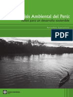 Analisis Ambiental Del Peru Retos Para El Desarrollo Sostenible