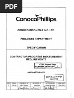 84501-9200-9L-007 Rev-2 Contractor Progress Measurement Requirements