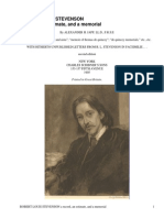 Robert Louis Stevenson: A Record, An Estimate, and A Memorial by Japp, Alexander H. (Alexander Hay), 1837-1905