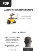 Autonomous Robotic Systems