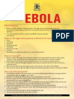 Ebola Fact Sheet