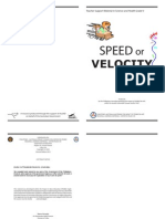 Speed or Velocity Rev 2014