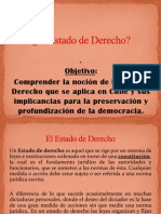 El Estado de Derecho