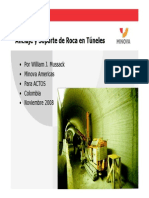 Asrt Anclaje y Sopoprte de Roca en Tunels