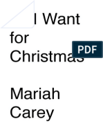 All I Want For Christmas Mariah Carey