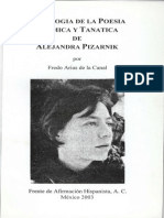 Antologia Cosmica y Tanatica Alejandra Pizarnik