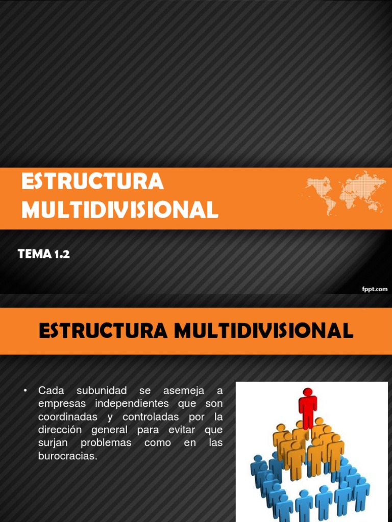 Estructura Multidivisional 1 | PDF