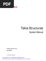 Tekla Modeling Techniques Guide | PDF | Screw | Beam (Structure)