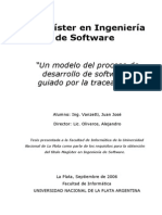 Un Modelo Del Proceso de Desarrollo de Software Guiado Por La Traceability