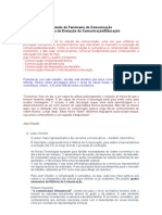 Estudo do Fenómeno da Comunicação - Jean Cloutier