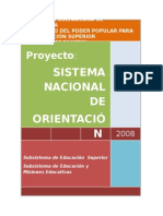 VENEZUELA Sistema Nacional de Orientacion0409
