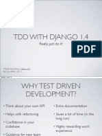 TDD With Django